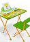 Комплект детской мебели: Стол выс.58см+стул с мягк.сид..выс.32см+Пенал "Три кота" ТК2 (Ижевск)*1