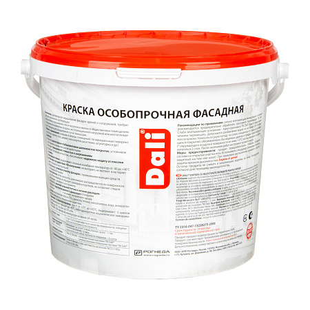 Краска акриловая фасадная 5 л ДАЛИ особопрочная База А*1/60