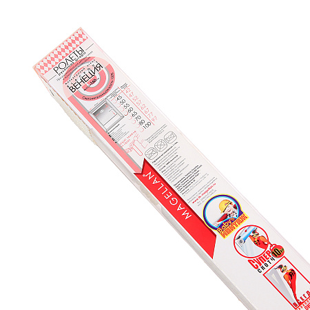 Штора рулонная Блэкаут ВЕНЕЦИЯ белое золото 60*160 Магеллан *1/8