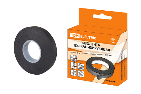 Изолента вулканизирующая 15ммх5м  TDM SQ0526-0601  *1/100