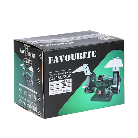 Станок точильный 150мм 280Вт 2950 об/мин BG150/280 FAVOURITE *1
