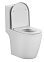 Унитаз-компакт BRASKO VORTEX CLEAN ON 010 3/5 кр.дюр. slim lift,easy-off, белый Cersanit *1/9