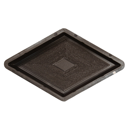 Форма для тротуарной плитки "Ромб" узорный целые, 35х20х4,5 см, фасовка 10 шт Ф31021  *10/1000