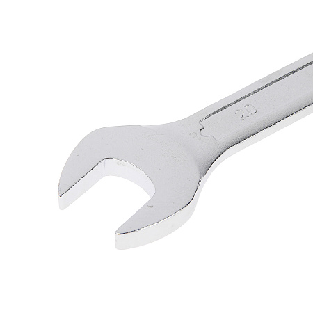 Ключ комбинированный 20мм холодный штамп CrV (70200) СЕРВИС КЛЮЧ *1/5/100
