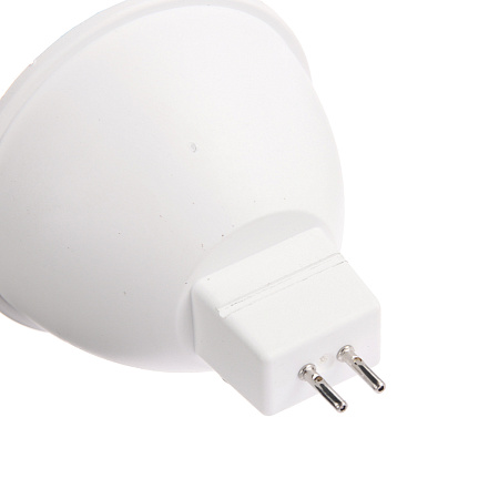 Лампа светодиодная 7W GU5,3 рефлектор 3К теплый MR16 Smartbuy *10/100
