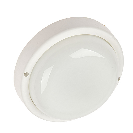 Светильник накладной светодиодный 15Вт 4.0К 1100Лм IP65  кр.бел.сенс. ЖКХ Gauss 126411215-S*1/40