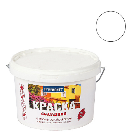 Краска акриловая фасадная 3 кг Проремонт   *1/144