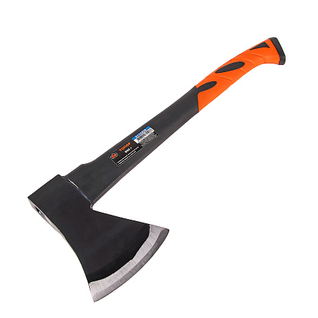 Топор с топорищем 0,8кг армотизирующая фибергл. ручка 450мм"888"(арт.6110208) *1/6/12
