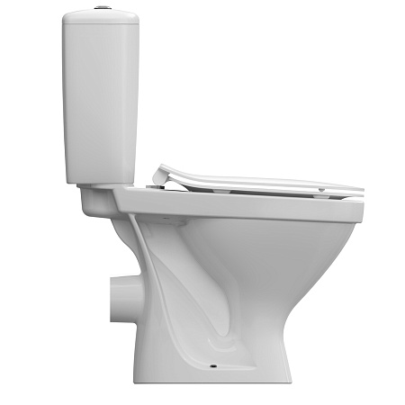Унитаз-компакт MELAR 011, 3/6 с кр.дюропл. slim Lift, easy off Cersanit *1/12