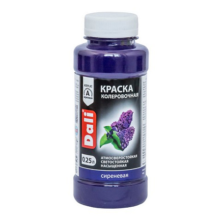 Колер краска сиреневый 0,25 л ДАЛИ *1/12