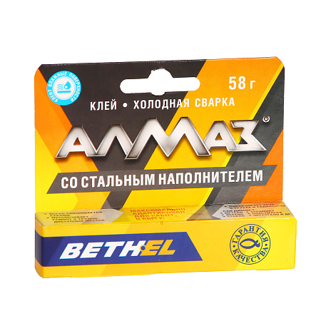 Клей хол.сварка "Алмаз" 58 г для стали *10/90