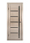 Дверь межкомнатная остеклённая ЦАРГИ COMFORT-6 Лиственница КАПУЧИНО 3D 800мм BROZEX-WOOD *1