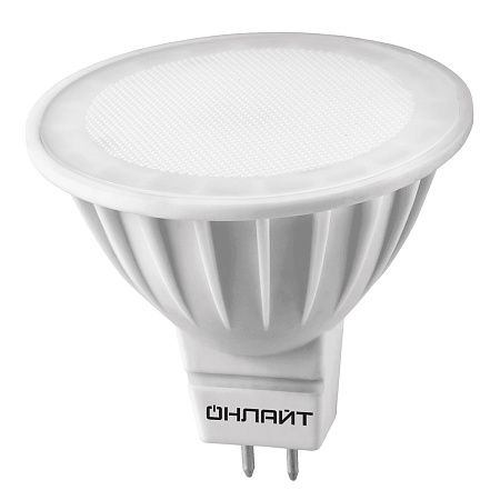 Лампа светодиодная 10W GU5,3 рефлектор 4К нейтральный MR16 ОНЛАЙТ 61890 *10/200