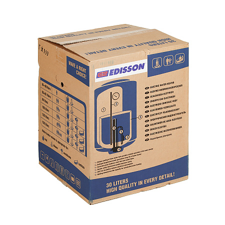 Водонагреватель электрический накопительный EDISSON ES 30 V *1