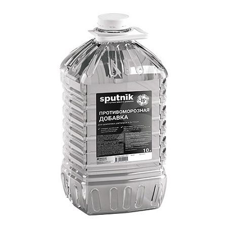 Добавка противоморозная Анти-Мороз для бетона 10 л SPUTNIK  до -15°C Ижсинтез *1/66