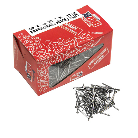 Гвозди строительные 1,2*16 300гр BROZEX *10