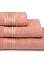 Полотенце махровое 50*90см Pirouette цв.15-1327 розово-персиковый 420гр/м2 ПТ-2601-5578 *5/20