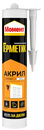 Герметик акриловый 280мл (420 г) "Момент"1358681  *1/12