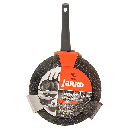 Сковорода алюмин. антипригарная "Jarko" "Terra" д/ИНДУКЦ.плит d26см JTr-126-10 *1/6