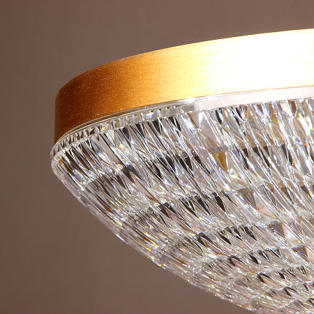 Люстра 9212/100W gold 580 мм 3 реж., пульт S=25м2  VERNER LIGHTING *1