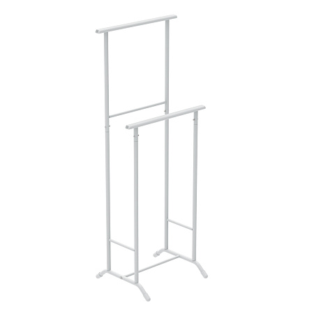 Вешалка напольная с перекладинами, выс.1,15м,шир.0,45м,гл.0,35м Белый матов. ВПЛ1/МБ "Ника" *1