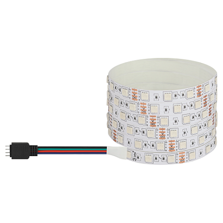 Лента светодиодная 5м RGB 14,4Вт/м IP20 5050kit блок/пит Б0043067  ЭРА *1/50