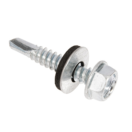 Саморезы кровельные BROZEX 6,3*76 цинк (10кг) промтара *10