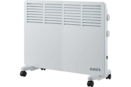 Конвектор 1500Вт Оазис VK-15 тип нагр.элем-ленточный, механ. терм,напол/настен., S обогр.до 20м2 *1