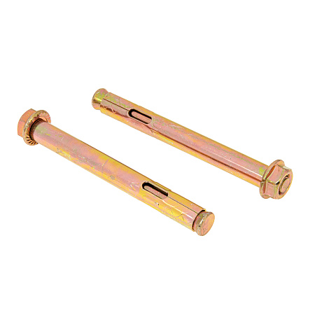 Анкерный болт с гайкой М10х97мм (2шт) пакет BROZEX  *10/100