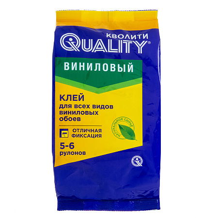 Клей для обоев виниловый 200г Кволити 28-36м2    *30/900
