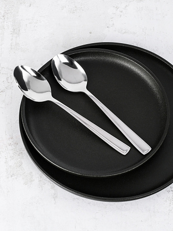 Ложка столовая нерж. "City" КОМПЛЕКТ 2ШТ на подвеске DMC091 "Domenik" *1/12/72