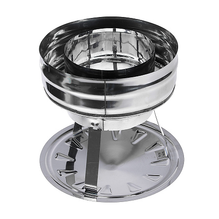 Оголовок 150х220 нерж./нерж., 0,5мм 0,5мм AISI 430 тип-2 *1