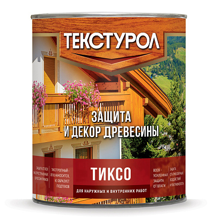 Средство для защиты древесины Орегон Текстурол ТИКСО 1 л   Эстония  *1/6/504