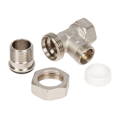 Клапан радиаторный запорный прямой 1/2" (Ø15) М/П CTM CARSVL12 *1/10