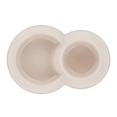 Миски для животных пластм. 2-е ёмкости 295х200х70мм М3941 (ЗПИ "Альтернатива") *1/30