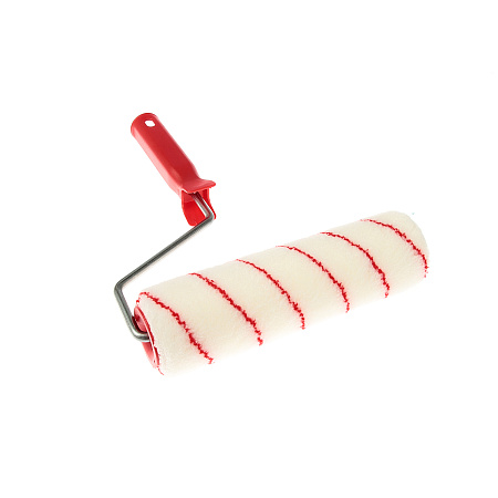 Валик  полиамид 240мм D48мм, бюгель d-8мм, ворс 12мм "Мастер"Водные краски" Акор *1/20