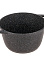 Кастрюля алюм. литая а/приг. Kukmara "Granit" black 3,5л Стекл.кр. кгч35а *1/3