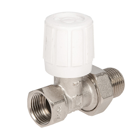 Клапан радиаторный регулирующий прямой 1/2"(Ø15) М/П CTM CARSVH12 *1/15