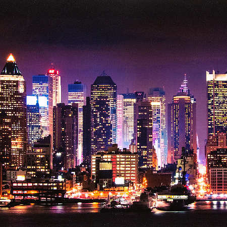 Панель АБС "Город" (фартук)  (3,0*0,6м) *1