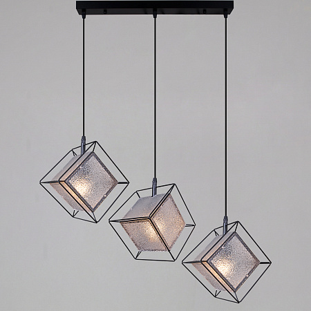 Светильник подвесной светодиодный 01562-0.9-03 BK LED 20W S=6м2  *1/12