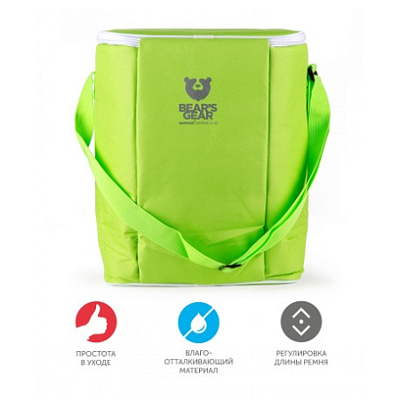 Сумка-термос 15л Зеленый (BCG-33) "Barouge" *1/60