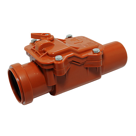 Обратный клапан для наружной канализации Ø 110 мм *1