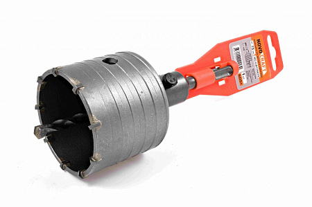 Коронка по бетону  75мм ударная твердосплавная центрирующее сверло (NC-CB110075) NovoCRAFT *1/10/20