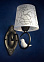 Бра N2338/1W BK  1*40W E27 (w=150; d=310)  VERNER LIGHTING *1