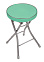 Табурет Складной с мягким кругл.сидением, металл.опоры с dтруб 22мм цвета-"микс" ТБСК1 "Ника" *4