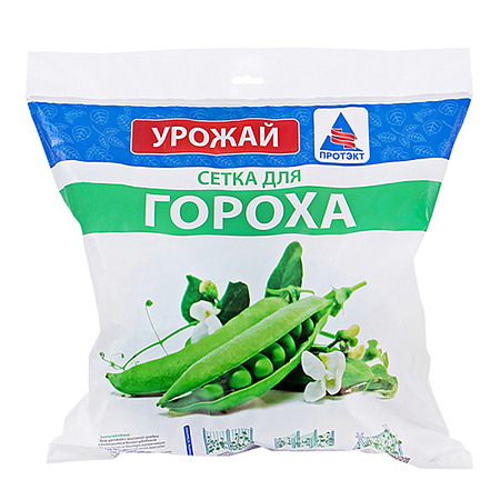 Сетка Садовая для гороха пласт. шир.1м дл.6м яч.45х45мм Хаки У-45/1/6 (Протэкт) *6