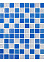 Мозаика LGDHIK 008-4mm (300*300*4мм) Glass (22 шт/уп) 2 кв.м/кор