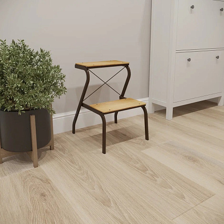 Табурет-Стремянка металл./дерев.сиденье-ступени, выс.565мм ножки Коричневый ТС 277 К ("ЗМИ") *1