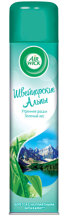 Освежитель AIRWICK Швейцарские Альпы 290мл *12