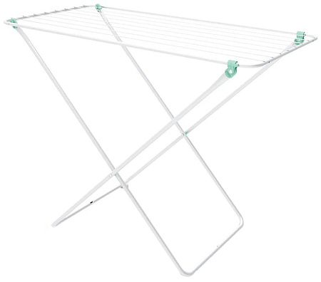 Сушилка для белья напольная "Ника" дл.суш.пол. 10м, выс.1,08м, шир.55см Серебр.(Белый) СБ3 *1/8